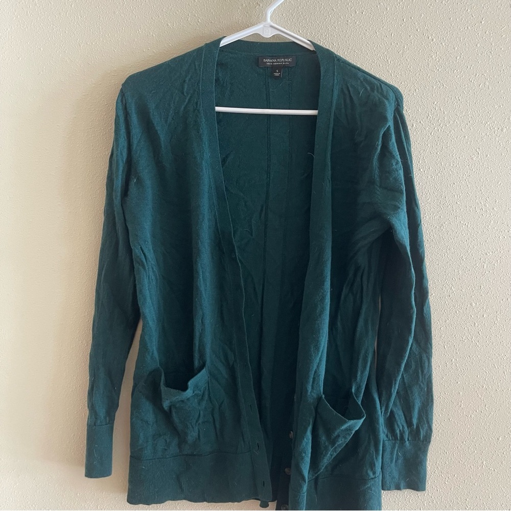 Banana Republic Teal Cardigan